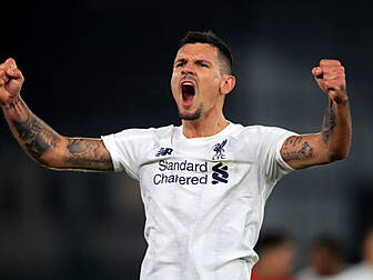 Dejan Lovren leaves as a 